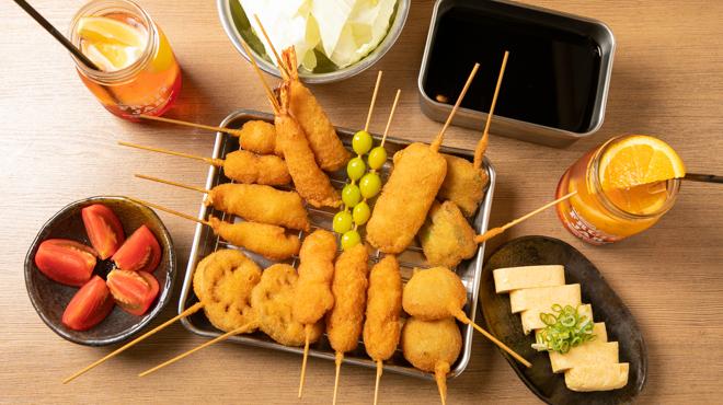 串カツ しろたや 道頓堀本店の料理写真1