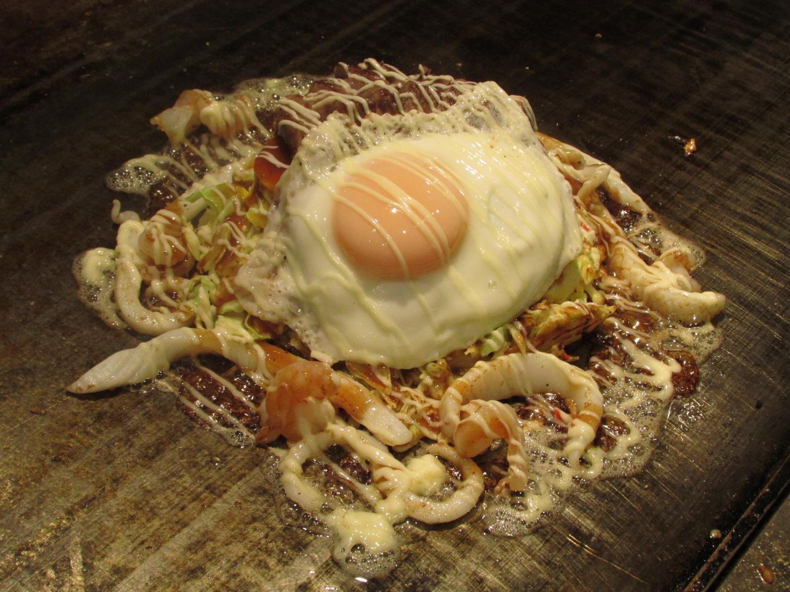 鉄板 お好み焼き 美月の料理3