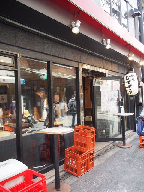 魚屋ひでぞう 立ち呑み店の外観写真